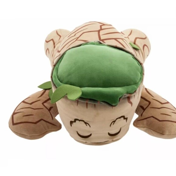 Giant Large 24" pillow Sleeping Groot Cuddleez stuffed Plush Disney Marvel toy - Picture 9 of 9